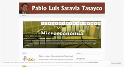 Desktop Screenshot of pablosaraviatasayco.com